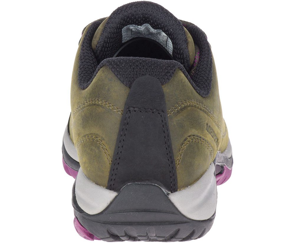 Merrell Hiking Shoes Olive - Siren Traveller 3 - Womens 74DXLAZTR